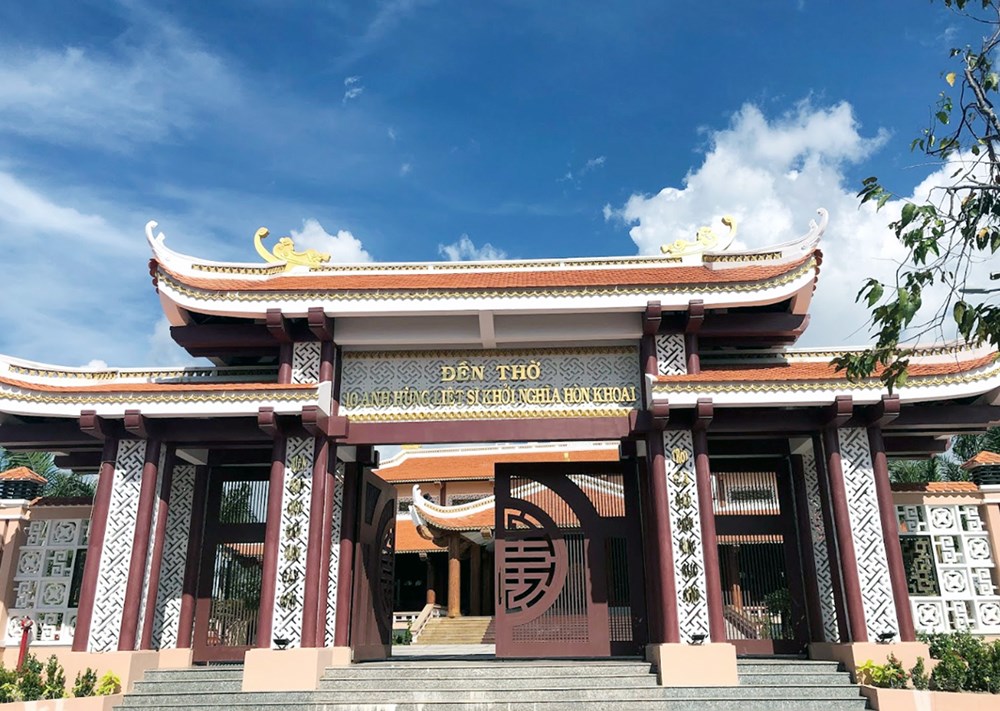 Trùng tu, nâng cấp di tích Đền thờ 10 Anh hùng liệt sĩ khởi nghĩa Hòn Khoai  - ảnh 1