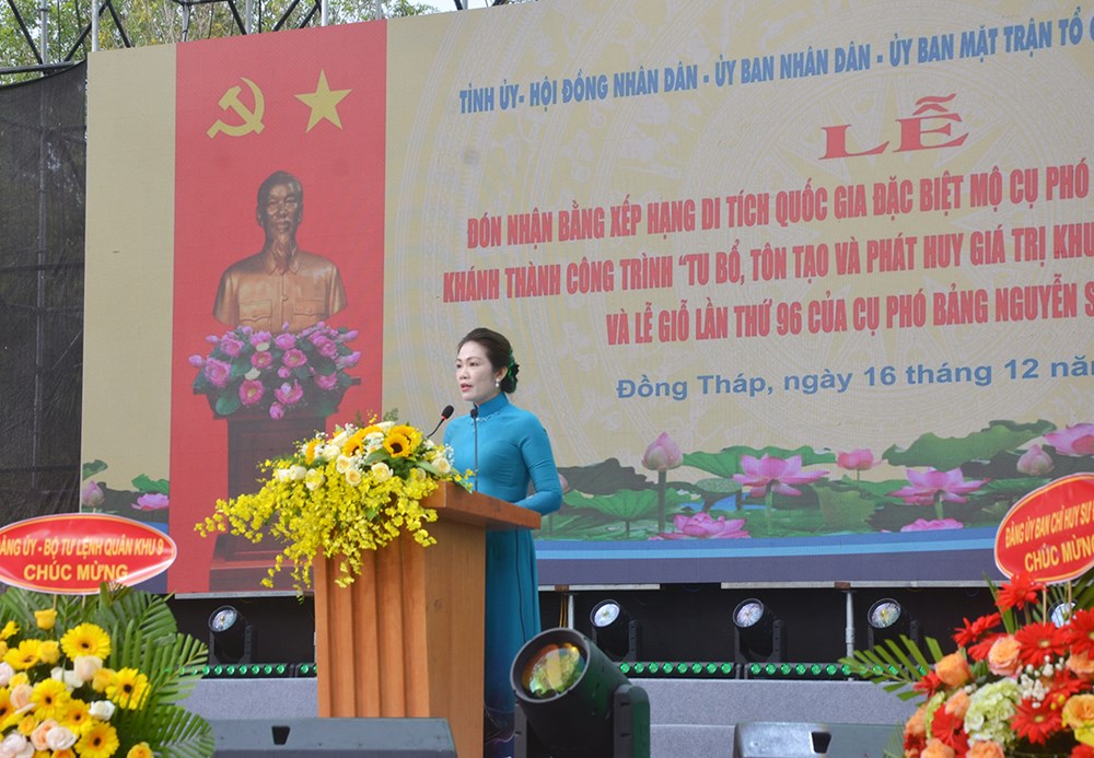 Mộ cụ Phó bảng Nguyễn Sinh Sắc đón nhận Bằng xếp hạng Di tích quốc gia đặc biệt - ảnh 7