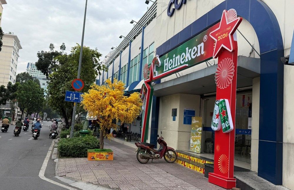 Nhiều nhãn hàng bia quảng cáo “bao vây” trường học - ảnh 5