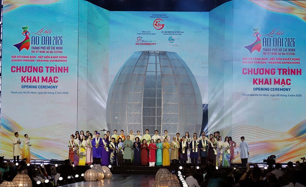 Lễ hội Áo dài TP.HCM chính thức khai hội - ảnh 2
