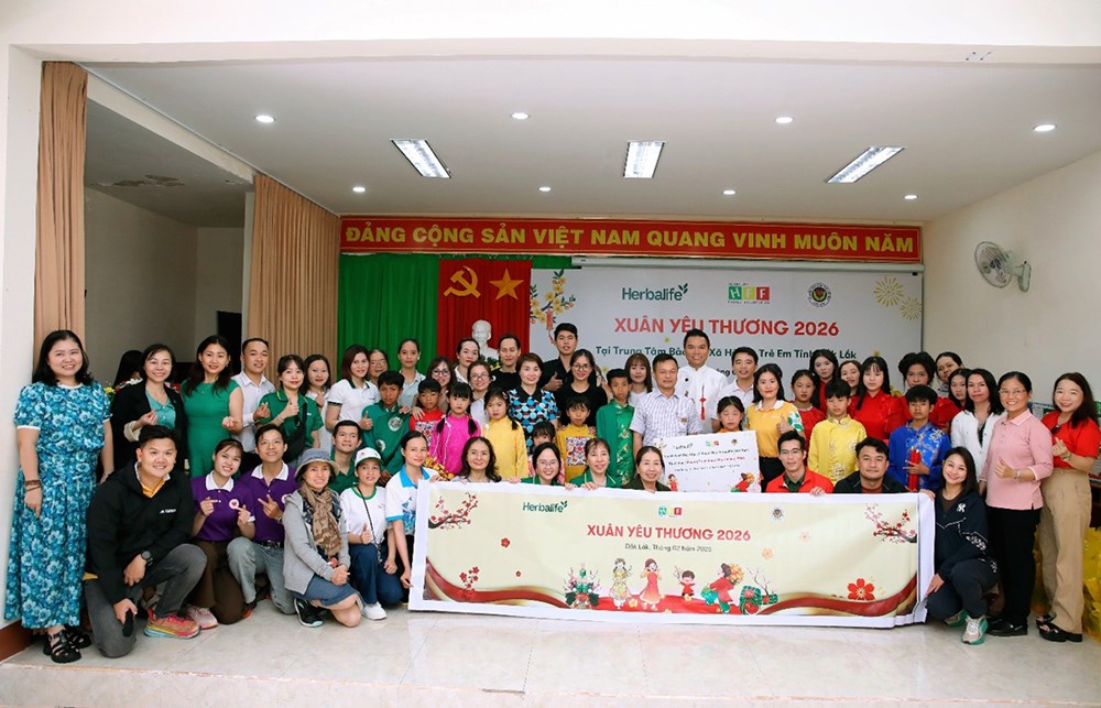 Herbalife Việt Nam mang “Xuân yêu thương” đến trẻ em và người cao tuổi có hoàn cảnh khó khăn  - ảnh 7