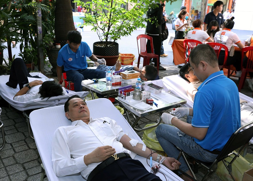 TP.HCM: Chương trình hiến máu tình nguyện “Văn hóa sẻ chia – Giá trị bền vững” - ảnh 1