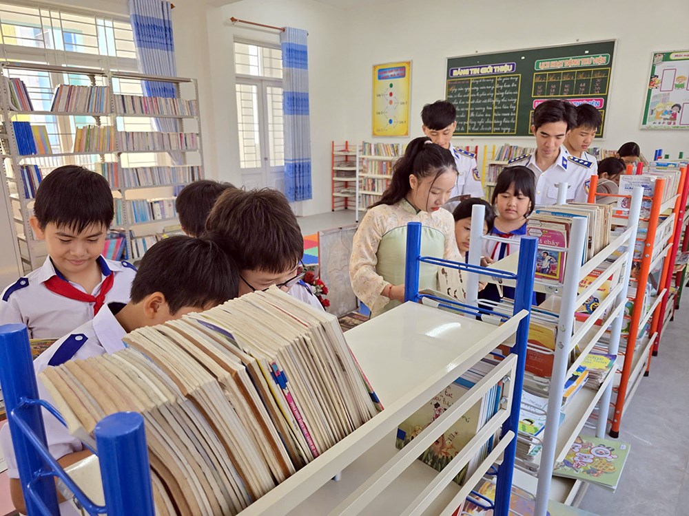 Lực lượng Cảnh sát biển lan tỏa văn hóa đọc đến cộng đồng - ảnh 5