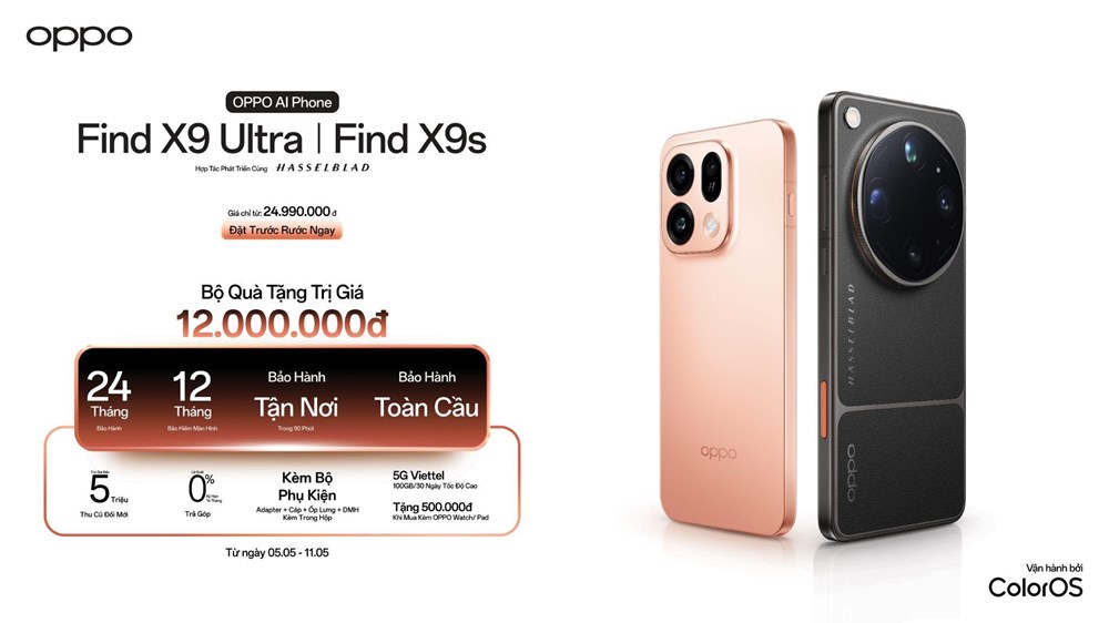 OPPO Find X9 Ultra và Find X9s chính thức ra mắt tại Việt Nam - ảnh 5