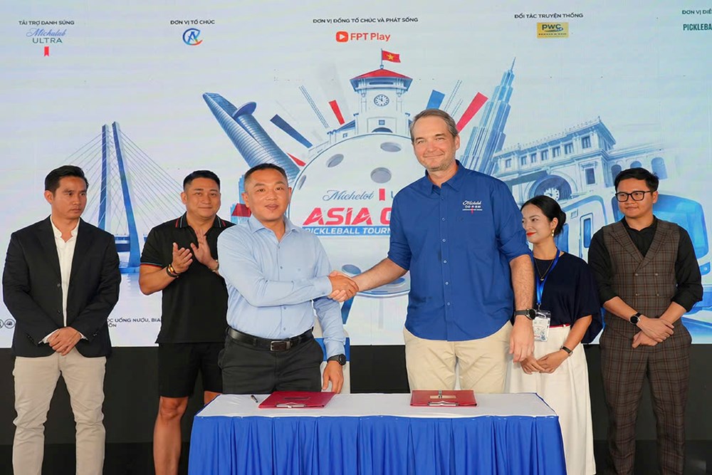 Gần 600 tay vợt tranh tài giải Pickleball Michelob ULTRA - châu Á mở rộng - ảnh 2