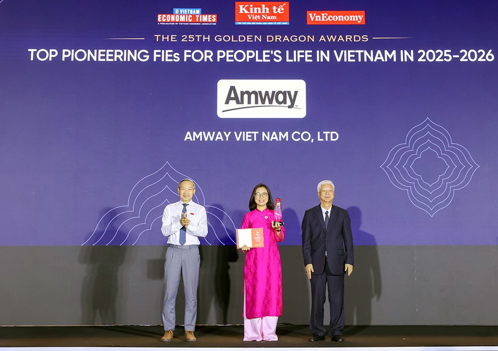 Amway Việt Nam tiếp tục được vinh danh tại Giải thưởng Rồng Vàng - ảnh 1