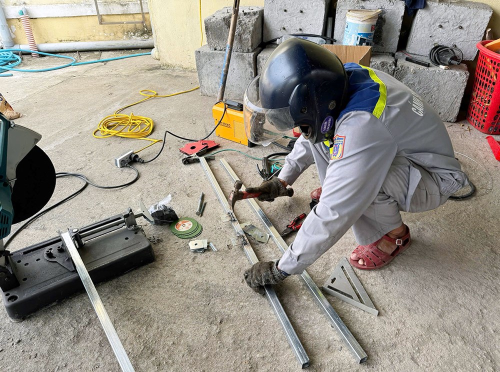 Học và làm theo Bác, lính trẻ Cảnh sát biển vượt khó bằng tinh thần sáng tạo - ảnh 1