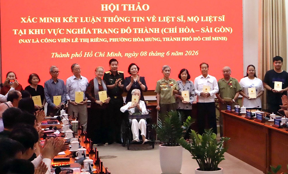 Dốc toàn lực đưa các anh hùng liệt sĩ tại Công viên Lê Thị Riêng về với đồng đội - ảnh 5