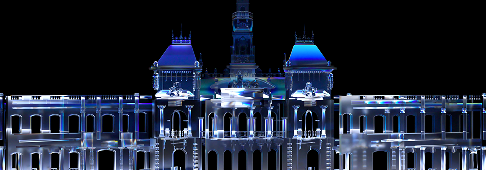 VINAMA mang nghệ thuật 3D Mapping thắp sáng công trình biểu tượng của TP.HCM - ảnh 7
