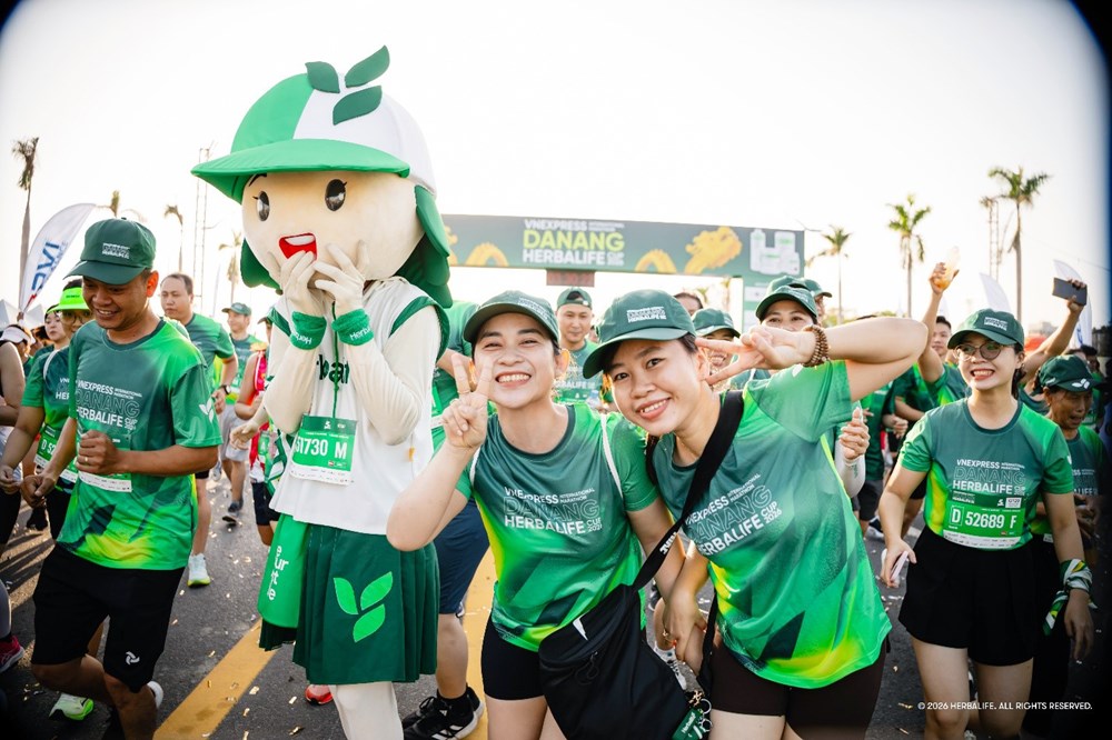 Herbalife lan tỏa lối sống năng động tại Marathon Quốc tế Đà Nẵng 2026 - ảnh 4
