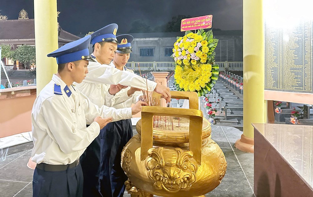 Hải đội 23 tổ chức nhiều hoạt động đền ơn đáp nghĩa - ảnh 5