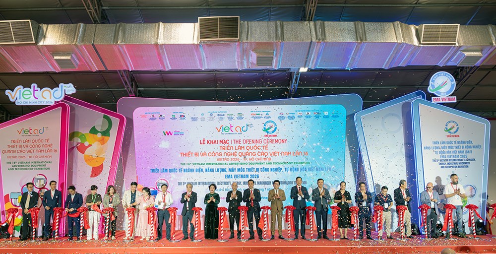 Khoảng 500 thương hiệu trong và ngoài nước quy tụ tại triển lãm ngành quảng cáo - ảnh 1