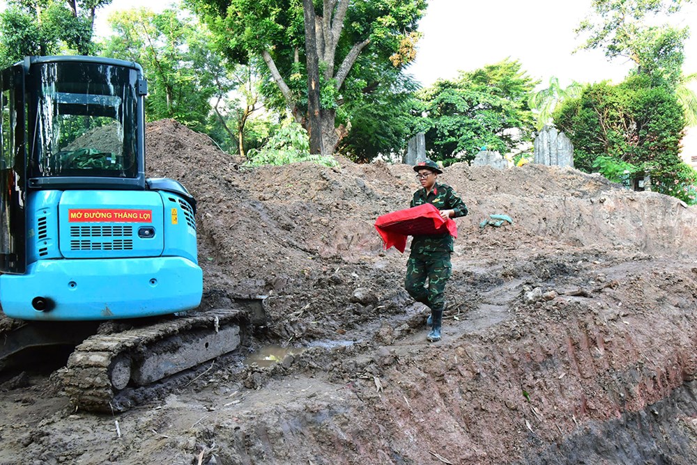 Thêm 18 bộ hài cốt liệt sĩ được quy tập tại Công viên Lê Thị Riêng - ảnh 3