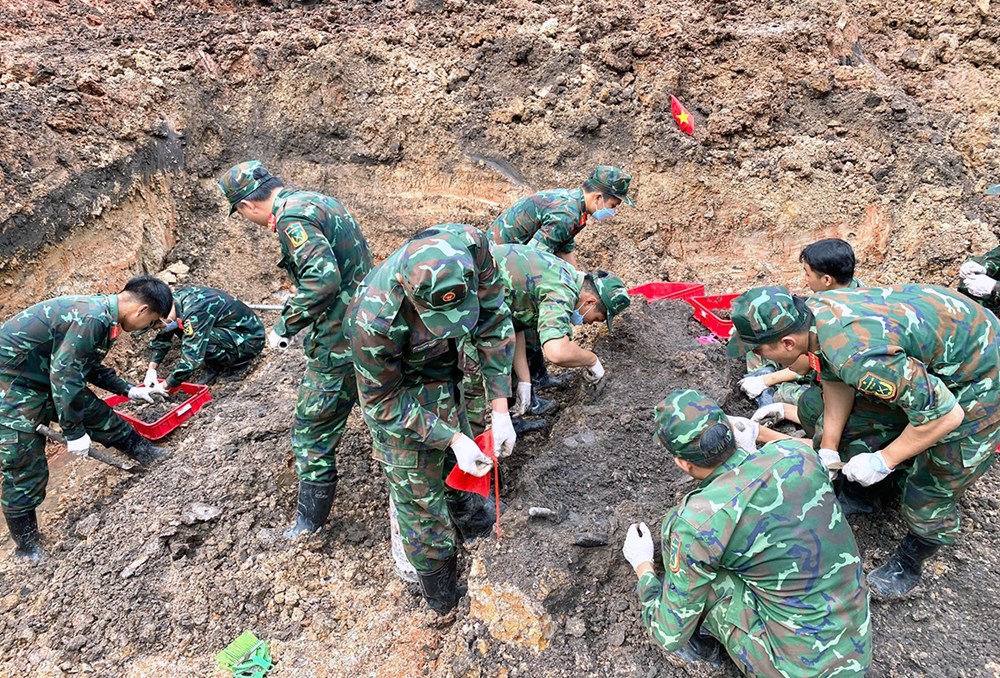TP.HCM hoàn thành tìm kiếm, quy tập hài cốt liệt sĩ tại ấp Lạc An 3 - ảnh 5