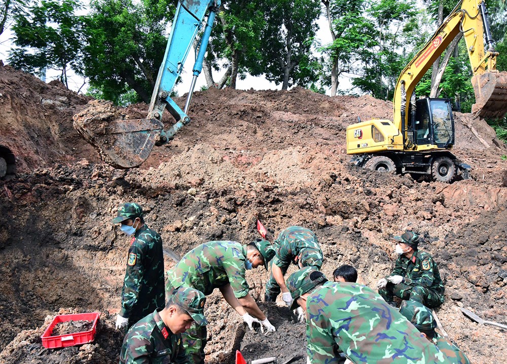 TP.HCM hoàn thành tìm kiếm, quy tập hài cốt liệt sĩ tại ấp Lạc An 3 - ảnh 7