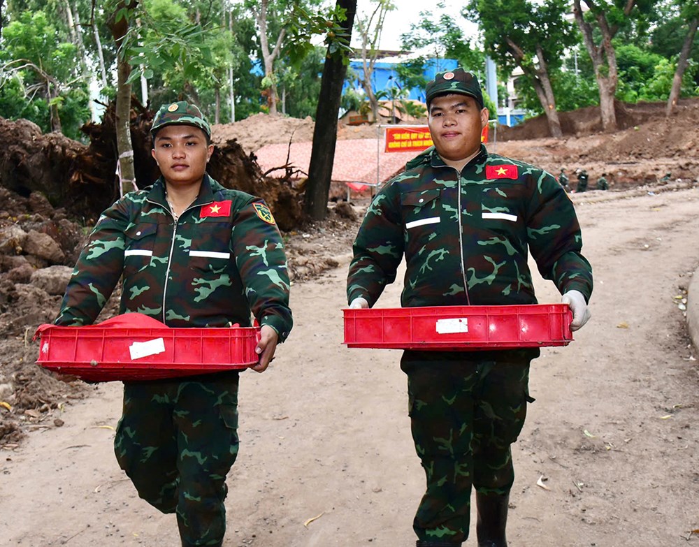 TP.HCM: Quy tập thêm 17 bộ hài cốt liệt sĩ tại Công viên Lê Thị Riêng - ảnh 3