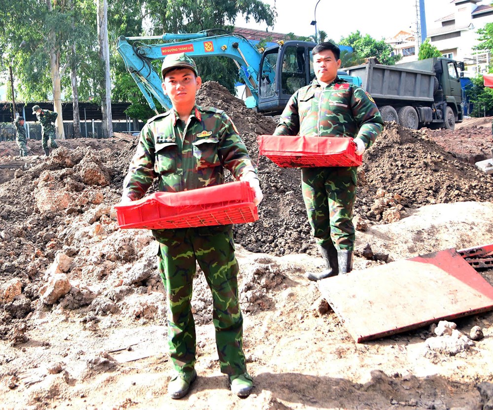 Đã quy tập 592 bộ hài cốt liệt sĩ tại Công viên Lê Thị Riêng - ảnh 2