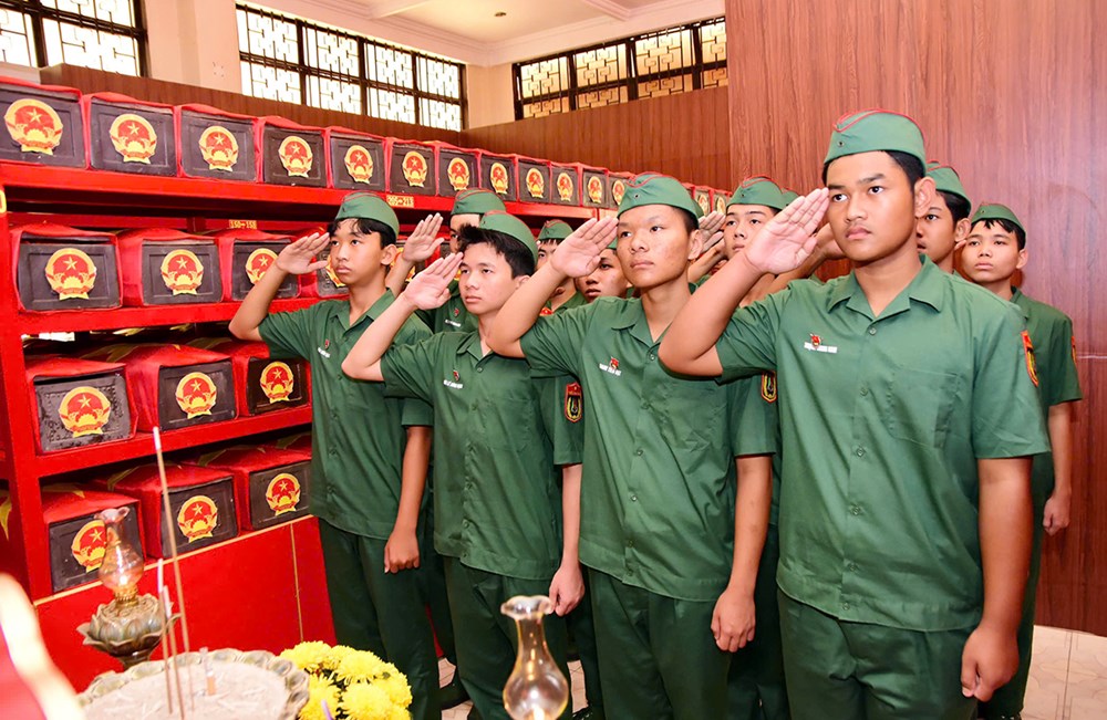 TP.HCM: Quy tập thêm 11 hài cốt liệt sĩ tại Công viên Lê Thị Riêng - ảnh 4