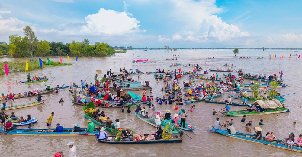 Khoảng 10.000 người trải nghiệm mùa nước nổi ở vùng biên giới Hồng Ngự  - ảnh 5
