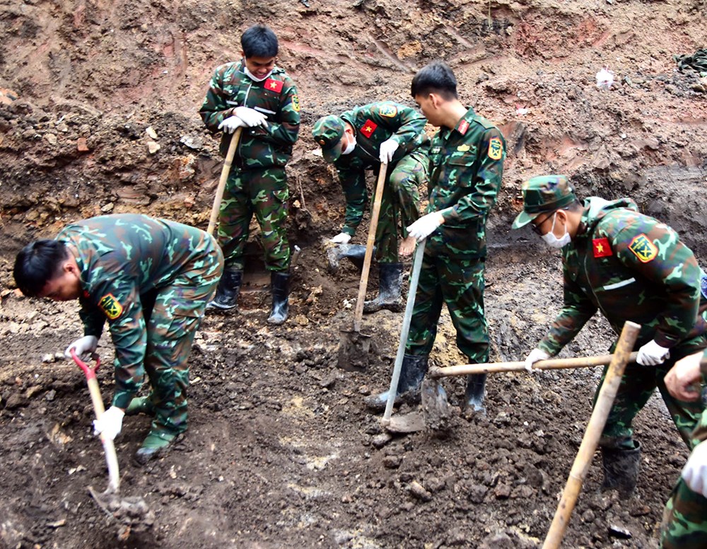 TP.HCM: Thêm 5 bộ hài cốt liệt sĩ được phát hiện và quy tập - ảnh 1
