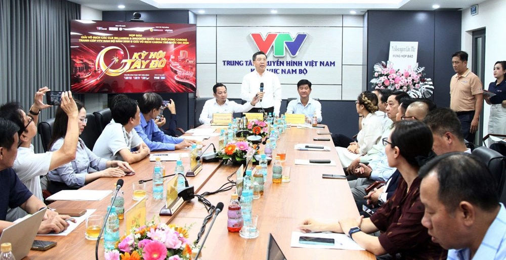Hàng trăm VĐV tham gia giải Billiards & Snooker quốc gia ở Cần Thơ - ảnh 1