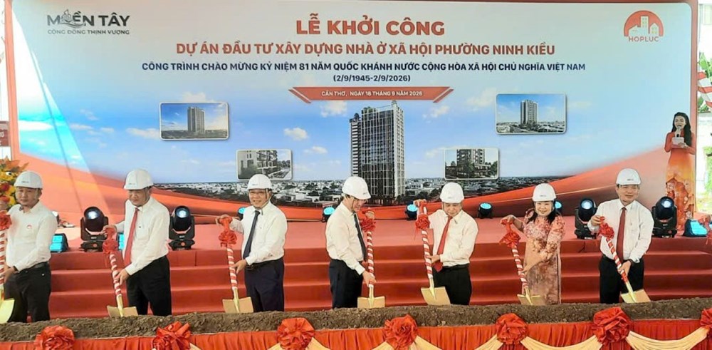 Cần Thơ: Đầu tư 568 tỉ đồng xây nhà ở xã hội phường Ninh Kiều  - ảnh 1