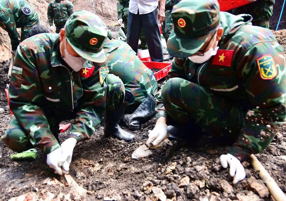 TP.HCM: Phát hiện thêm hài cốt liệt sĩ tại Công viên Lê Thị Riêng - ảnh 2