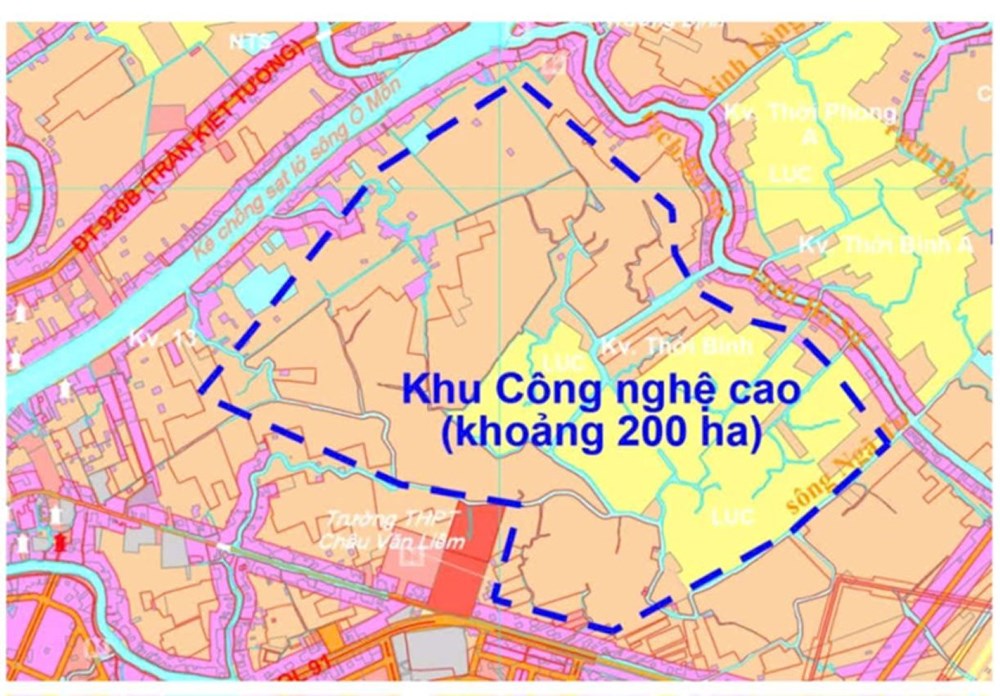 Hơn 5.000 tỉ đồng đầu tư Khu Công nghệ cao Cần Thơ - ảnh 1