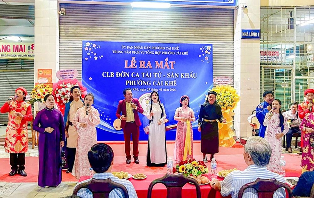 Cần Thơ: Thành lập CLB Đờn ca tài tử - Sân khấu cải lương phường Tân An - ảnh 3