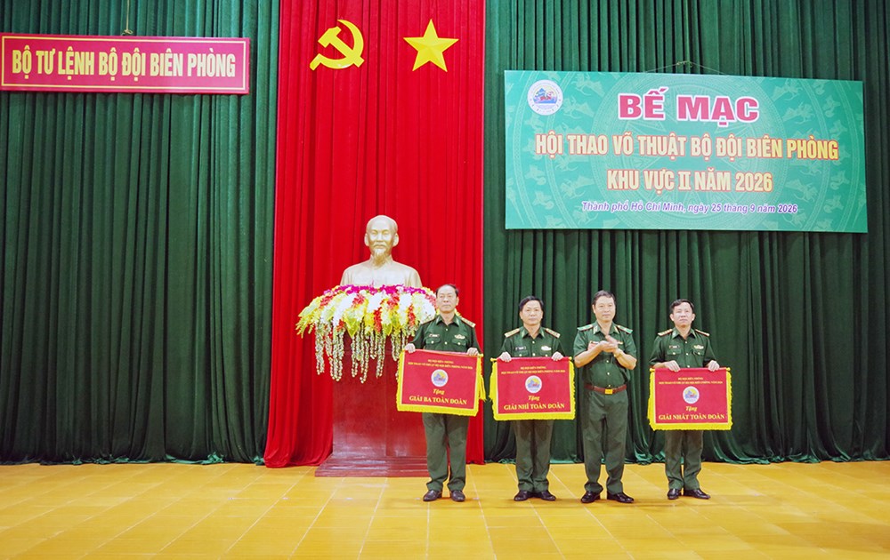 Đà Nẵng giành giải Nhất toàn đoàn Hội thao võ thuật Bộ đội Biên phòng khu vực II - ảnh 1