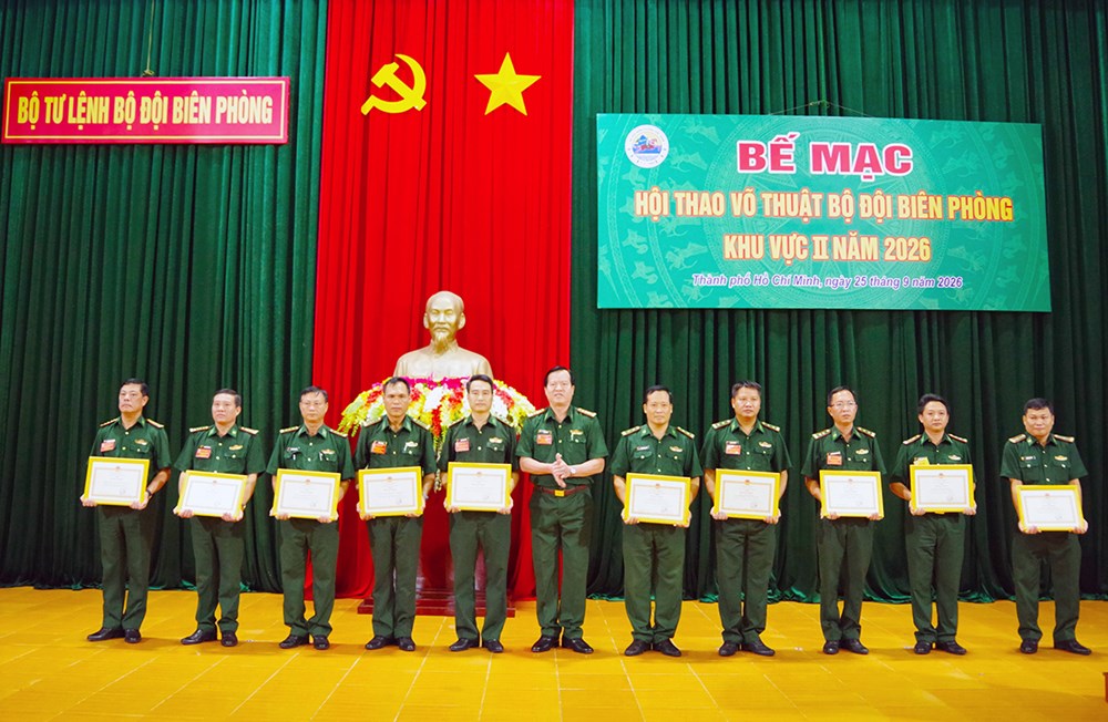 Đà Nẵng giành giải Nhất toàn đoàn Hội thao võ thuật Bộ đội Biên phòng khu vực II - ảnh 2