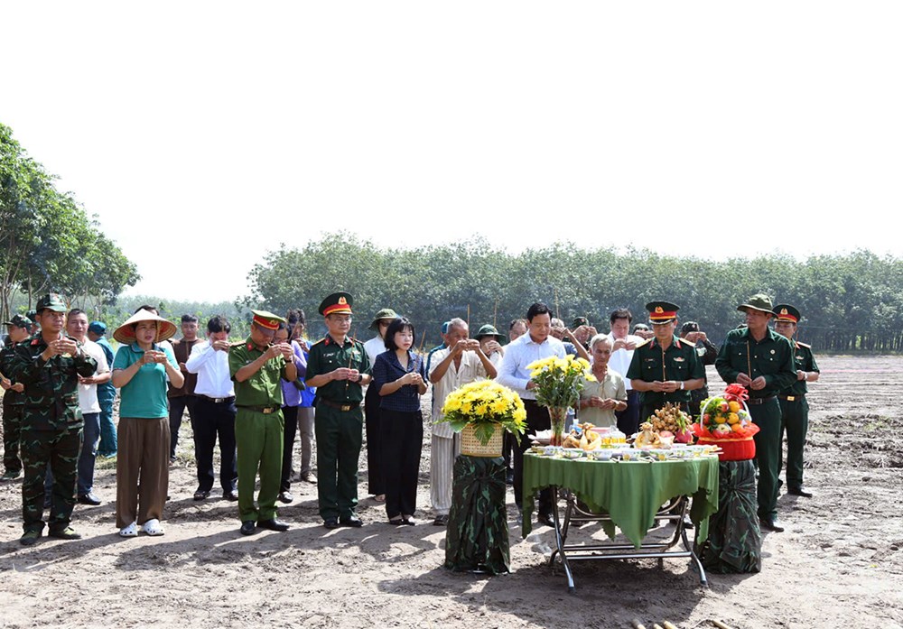 Tây Ninh kêu gọi cung cấp thông tin về mộ tập thể có khoảng 200 hài cốt liệt sĩ - ảnh 2