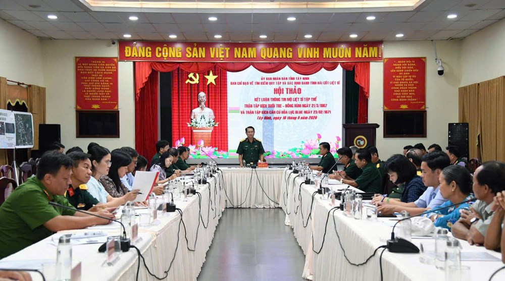 Tây Ninh kêu gọi cung cấp thông tin về hố chôn tập thể có nhiều hài cốt liệt sĩ - ảnh 3