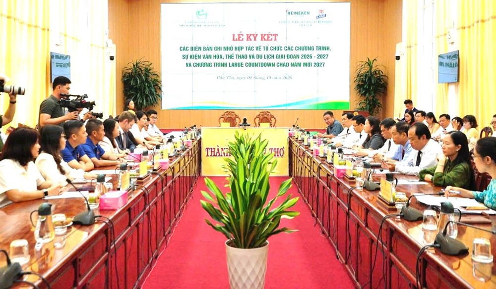 Cần Thơ tổ chức 3 sự kiện văn hóa lớn dịp cuối năm 2026 và đón năm mới 2027 - ảnh 1