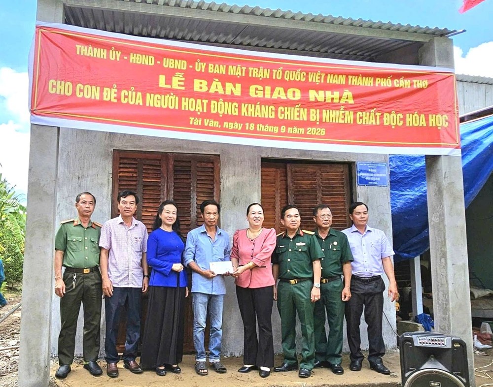 Cần Thơ hoàn thành xóa 123 nhà tạm, nhà dột nát trong 10 ngày - ảnh 3
