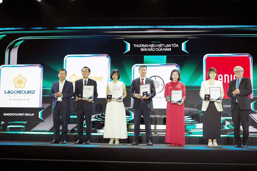 Saigontourist Group được vinh danh “Thương hiệu Việt lan tỏa bản sắc của năm”  - ảnh 1