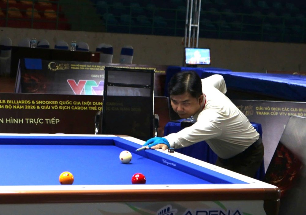 Cơ thủ Nguyễn Ngọc Trị vô địch carom 3 băng nam tại giải các CLB quốc gia 2026 - ảnh 2