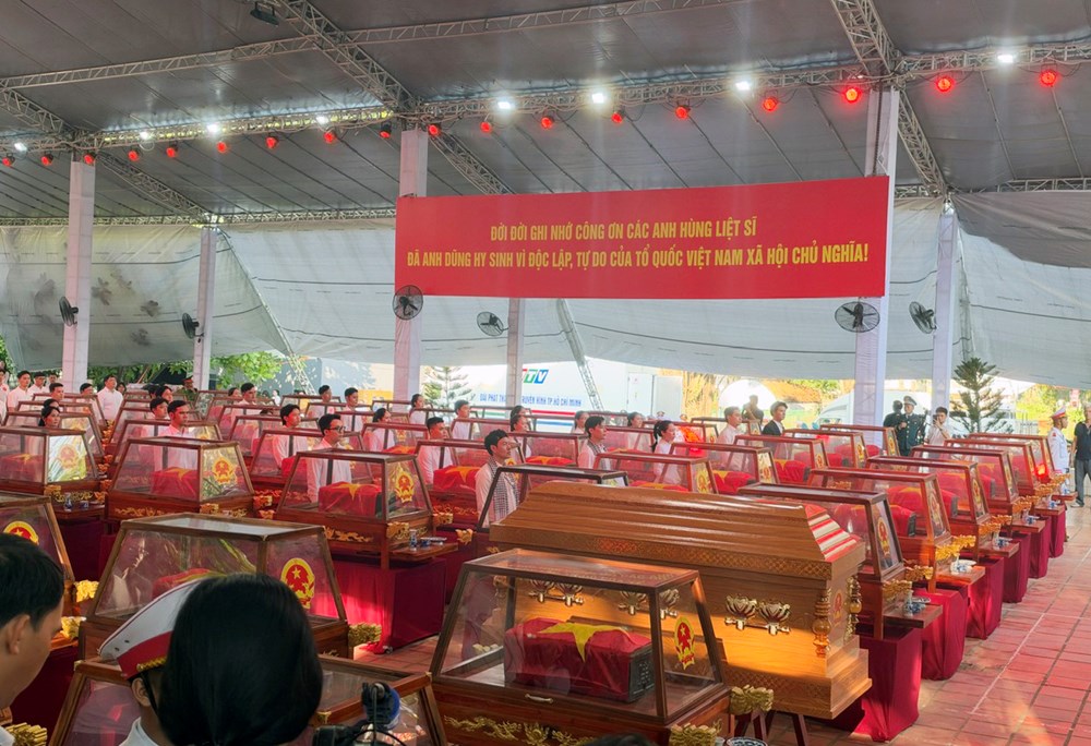 Sáng nay tổng duyệt Lễ viếng, Lễ truy điệu và an táng hài cốt liệt sĩ tại TP.HCM - ảnh 1