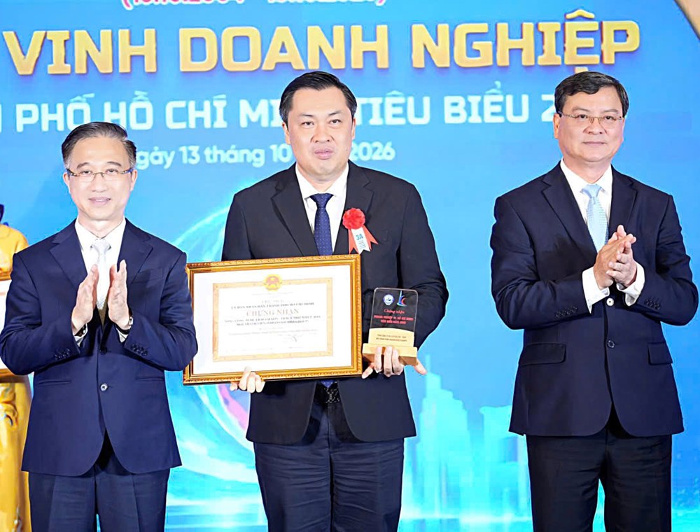Saigontourist Group được vinh danh tại các giải thưởng tiêu biểu của TP.HCM - ảnh 1