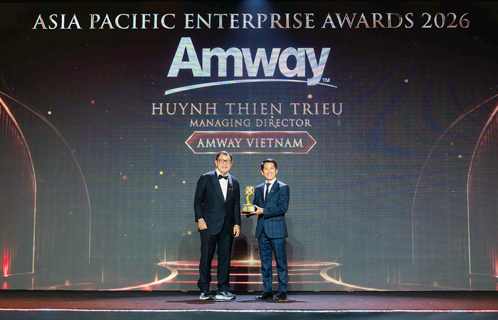 Tổng Giám đốc Amway Việt Nam hai năm liên tiếp được vinh danh Doanh nhân xuất sắc châu Á - ảnh 1