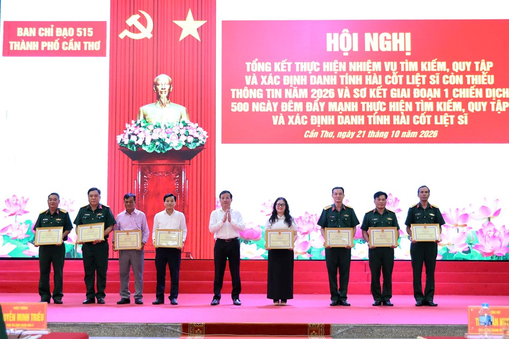 Cần Thơ quy tập 158 hài cốt liệt sĩ, lấy 4.122 mẫu sinh phẩm - ảnh 4