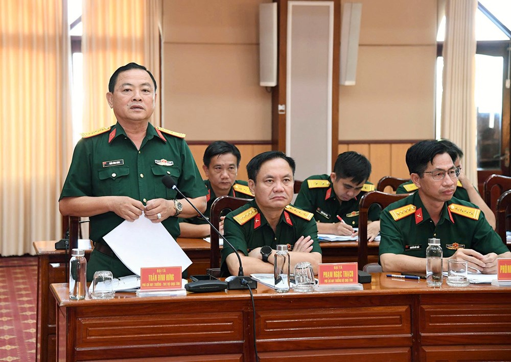 Bộ CHQS tỉnh Tây Ninh duy trì nghiêm chế độ trực sẵn sàng chiến đấu - ảnh 3