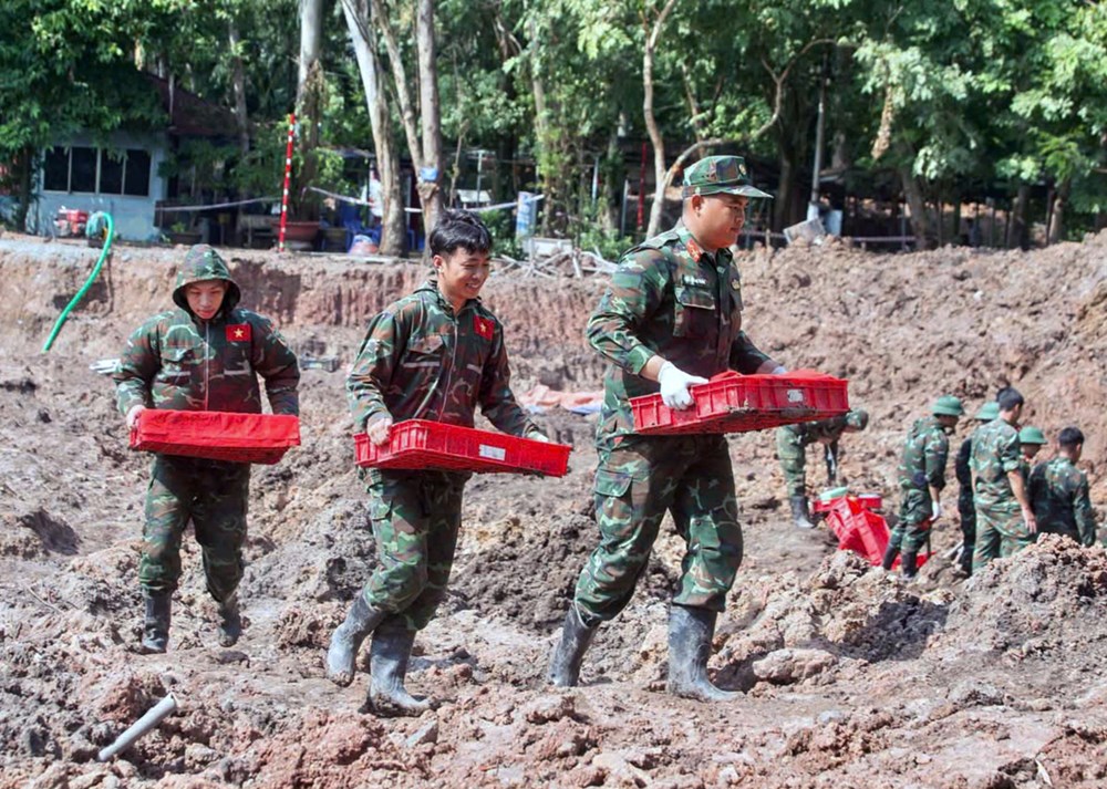 Quy tập thêm hơn 100 bộ hài cốt liệt sĩ tại Công viên Lê Thị Riêng - ảnh 2