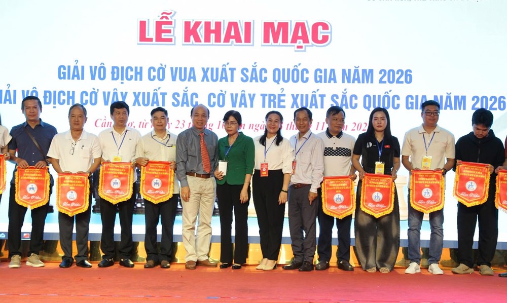 Khai mạc Giải vô địch cờ vua và cờ vây xuất sắc năm 2026 ở Cần Thơ - ảnh 2
