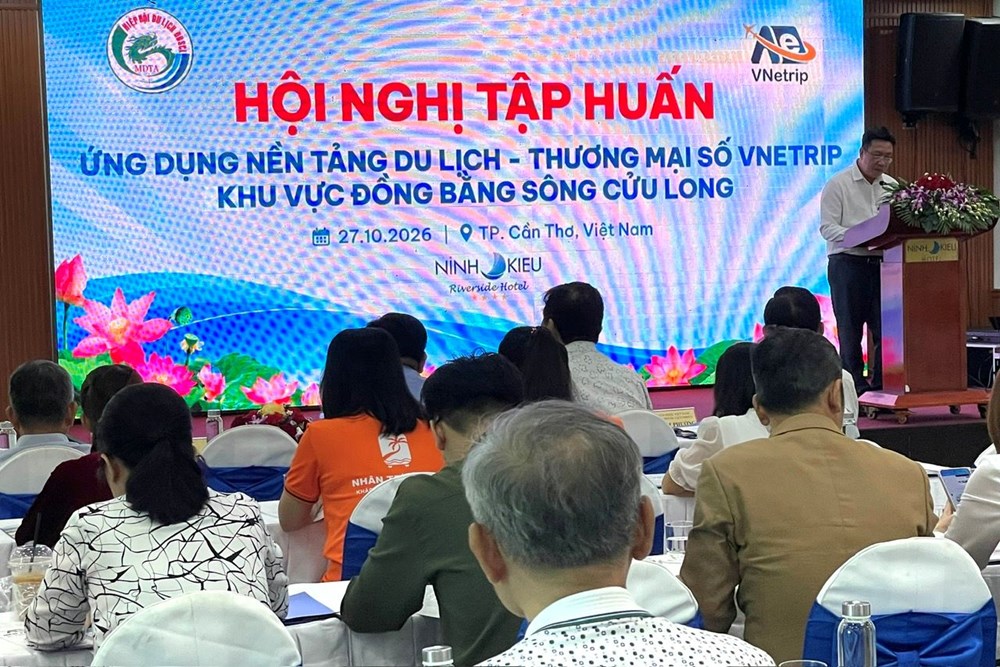 Ứng dụng nền tảng du lịch số thông minh VNetrip ở khu vực ĐBSCL - ảnh 1