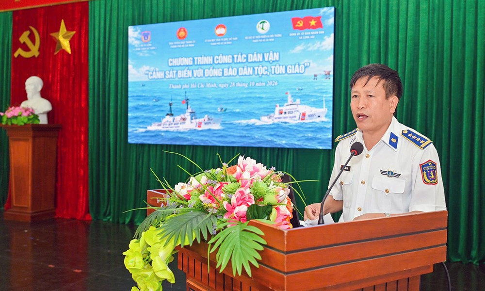 Cảnh sát biển đồng hành cùng đồng bào dân tộc, tôn giáo TP.HCM - ảnh 2