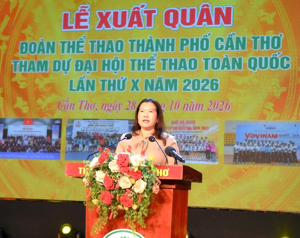 Cần Thơ phấn đấu giành 34 HCV tại Đại hội Thể thao toàn quốc 2026 - ảnh 3
