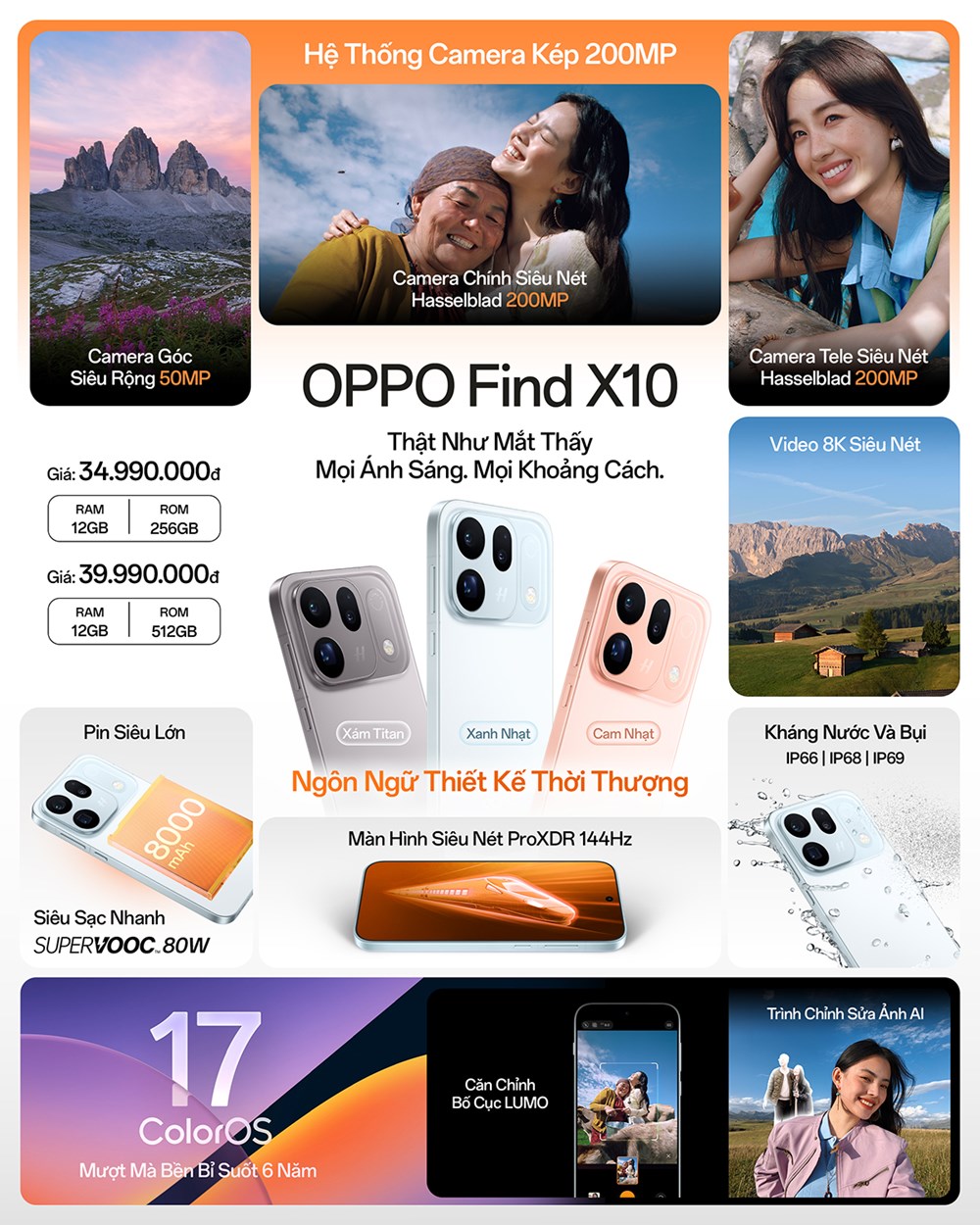 Find X10 Series chính thức có mặt tại Việt Nam - ảnh 2