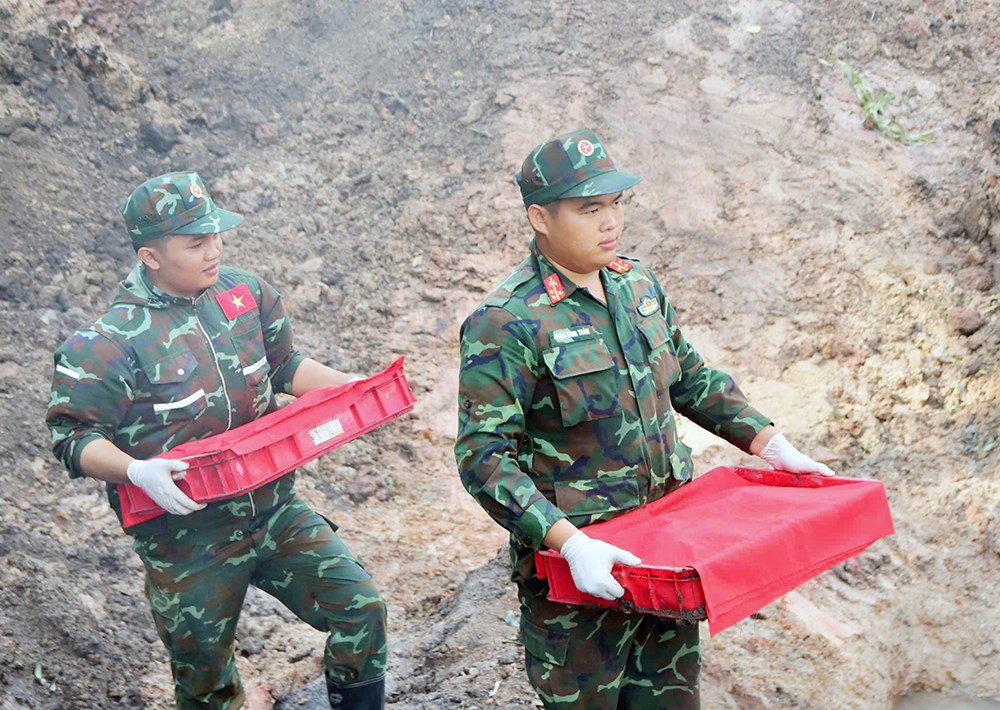 Quy tập thêm 141 hài cốt liệt sĩ tại Công viên Lê Thị Riêng - ảnh 2