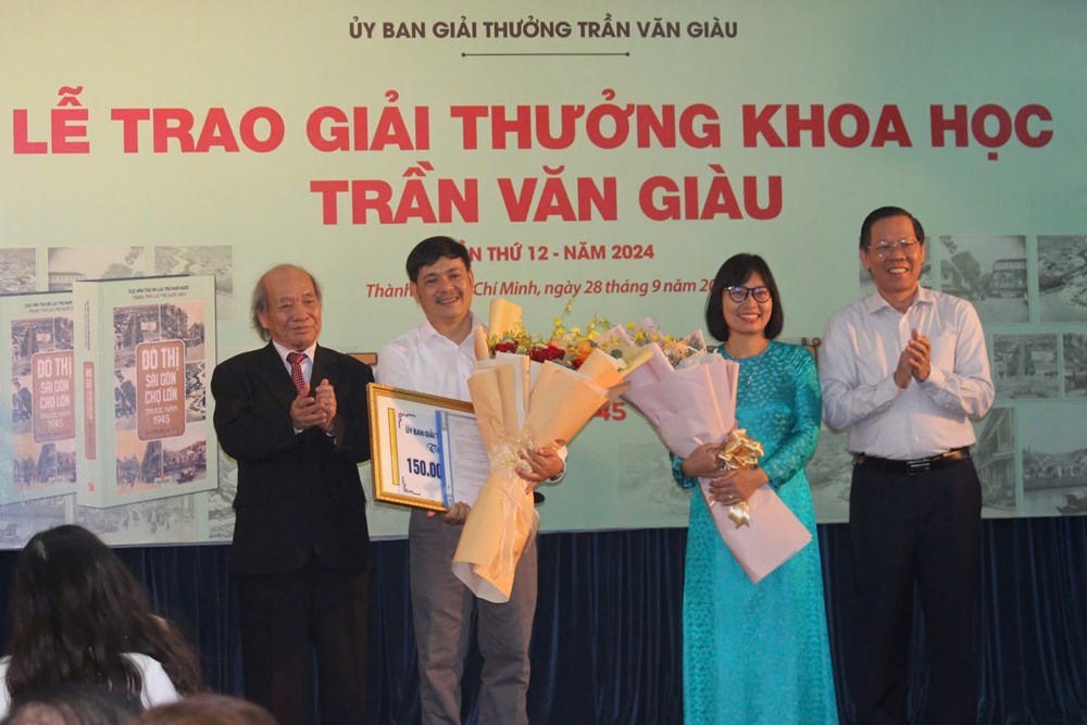 Trao Giải thưởng Trần Văn Giàu lần thứ XII - ảnh 1